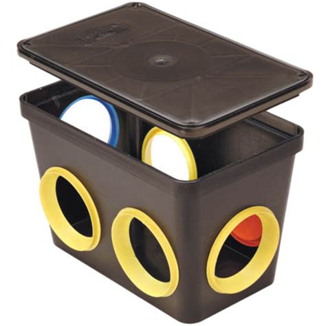 septic distribution boxes|plastic septic distribution box.